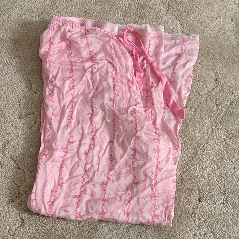 victorias  secret love shack fancy pj pants